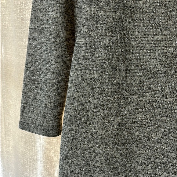 Gray Long Sleeve Dress - Picture 2 of 3